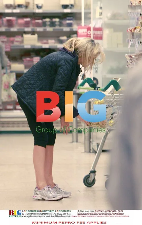 Pregnant model Abigail Clancy out shopping