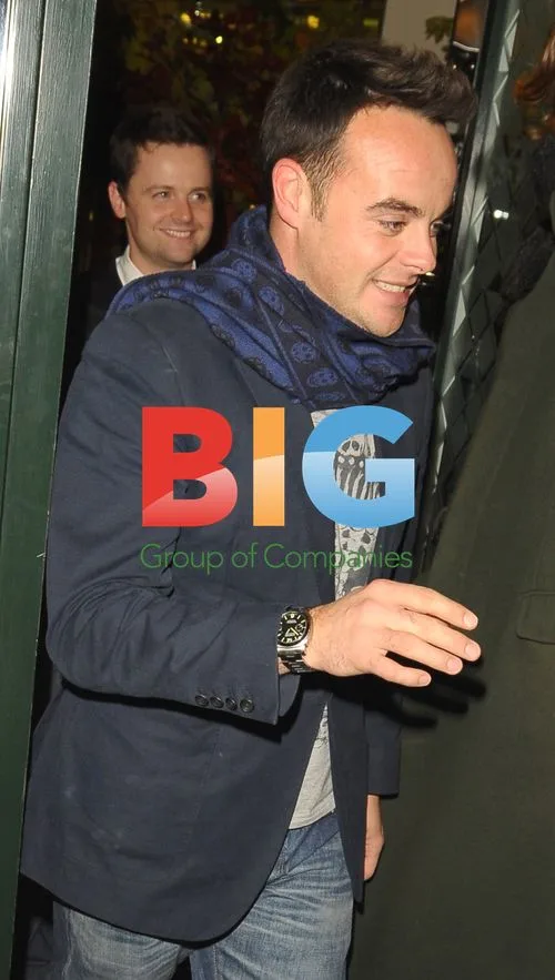 Anthony McPartlin and Declan Donnelly at The Ivy