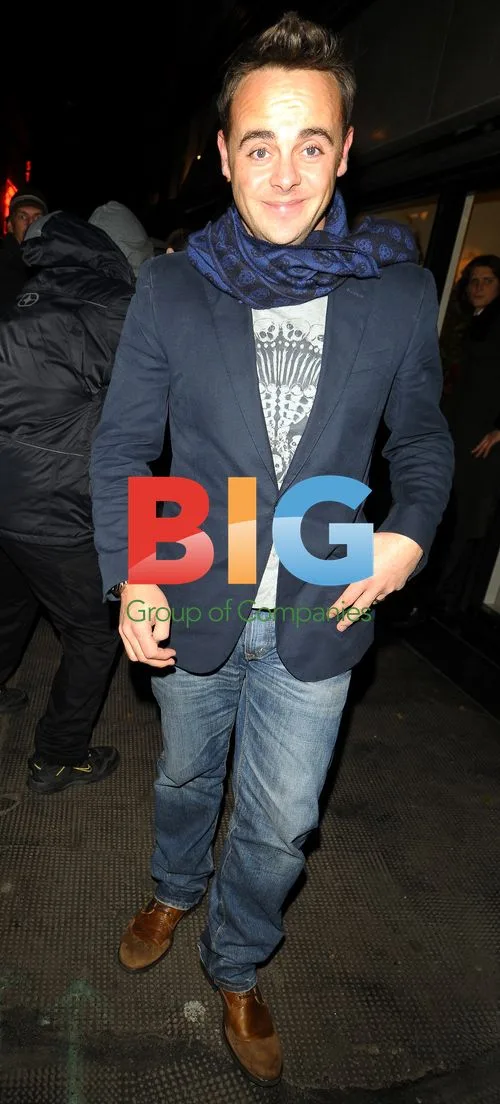Ant and Dec Spotted Leaving London Club