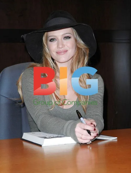 Hilary Duff Promotes New Book
