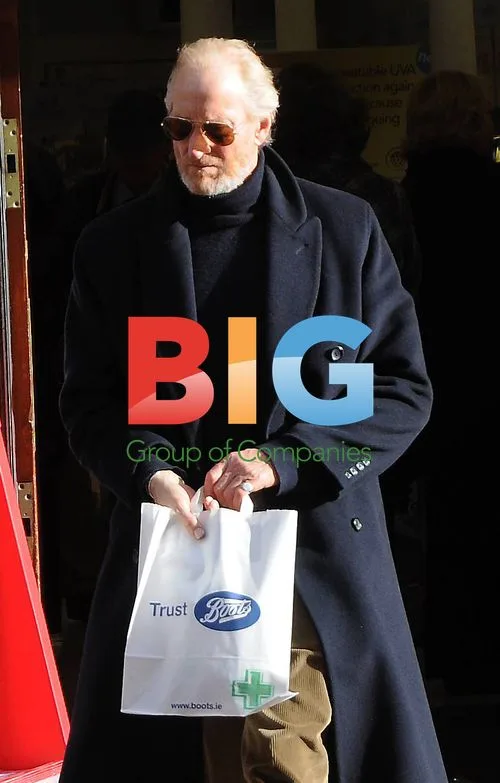 Charles Dance Leaving Boots Chemist