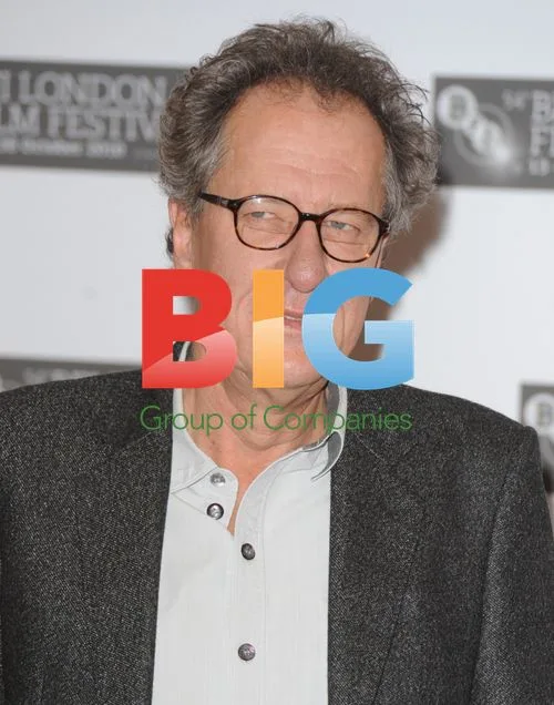 Geoffrey Rush at 'King's Speech' Photo Call