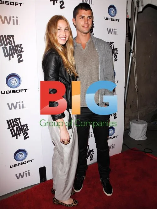 Whitney Port and Ben Nemtin at Just Dance 2 launch