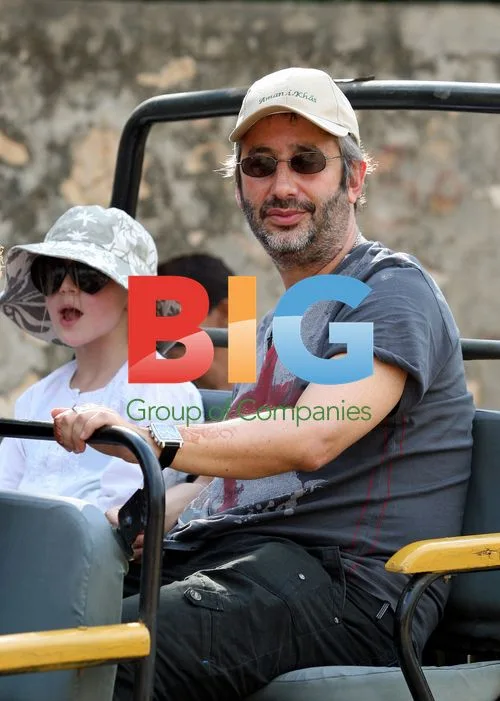 Russell Brand and Katy Perry wedding guests on safari