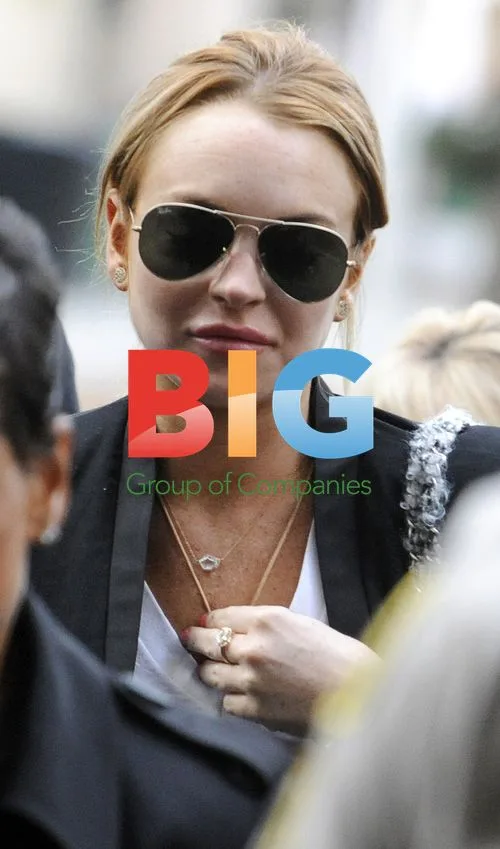 Lindsay Lohan at Beverly Hills Courthouse