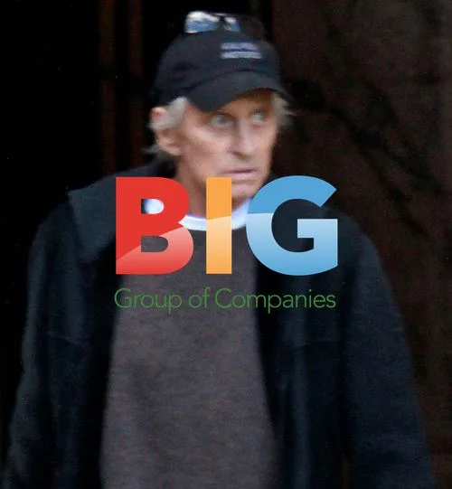 Michael Douglas Leaves NYC Apartment