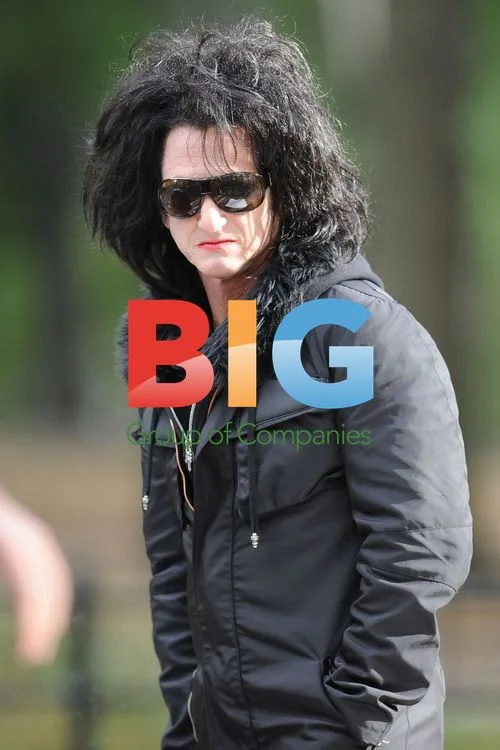 Sean Penn filming 'This Must Be the Place' in Central Park