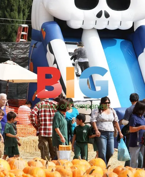Christina Aguilera and son Max at pumpkin patch