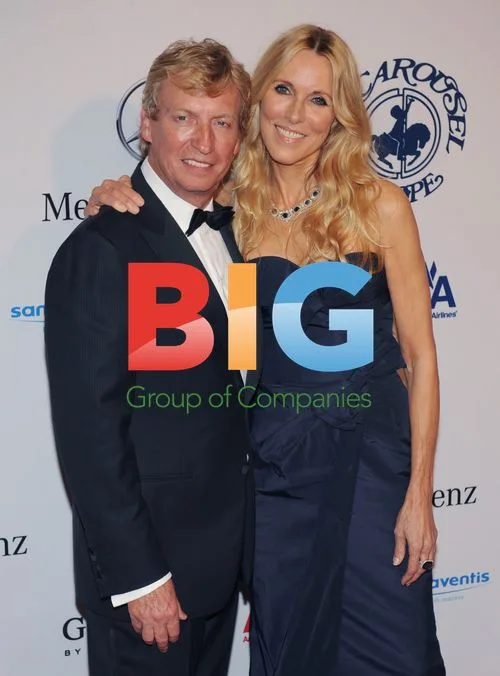 Alana Stewart and Nigel Lythgoe at Carousel of Hope Ball