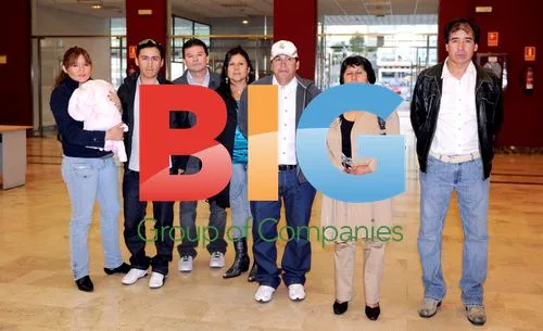 Chilean miners visit Antena 3 studios