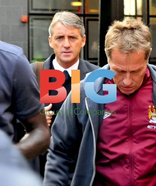 Manchester City Players Leave Hotel