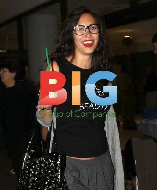 Myleene Klass at LAX Airport