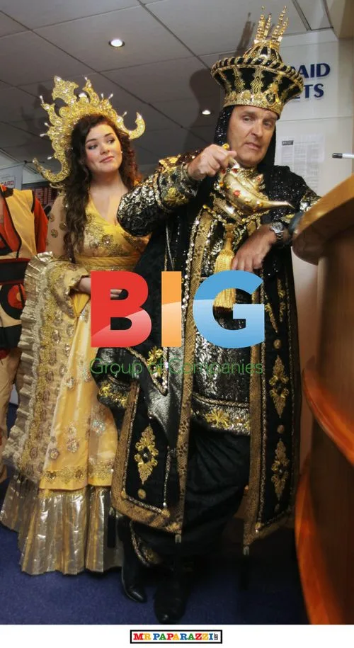 Aladdin Cast at Liverpool Empire Photocall