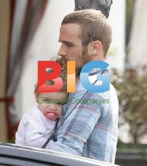 Cam Gigandet with daughter and girlfriend
