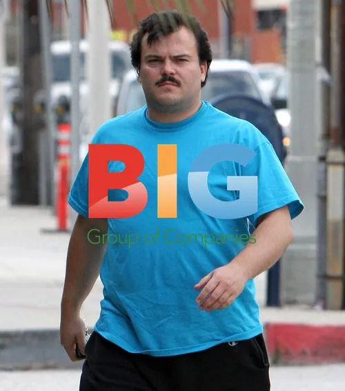 Jack Black filming Nacho Libre sequel