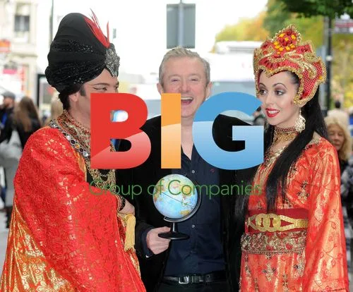 Louis Walsh Records Panto 'Aladdin'
