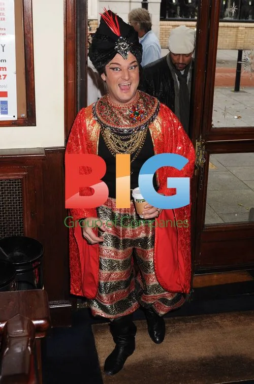 Louis Walsh Records 'Aladdin' Panto