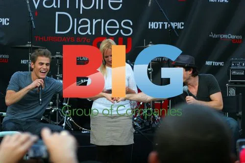 The Vampire Diaries cast at Miami Q&A