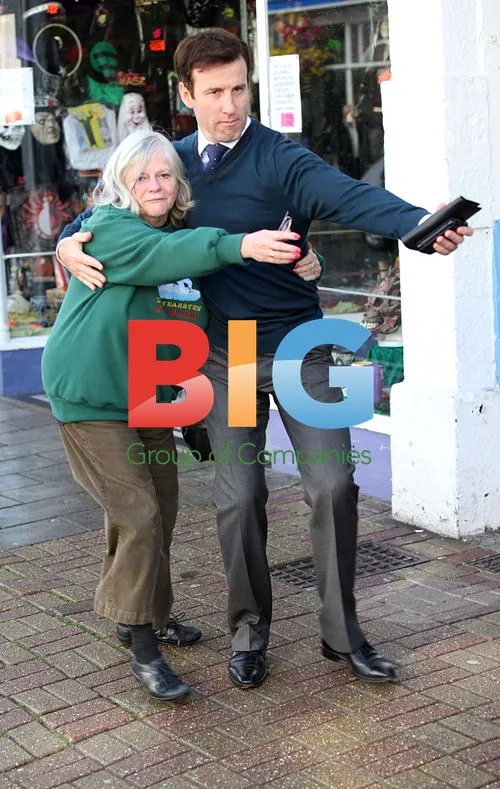 Ann Widdecombe and Anton du Beke in Newton Abbot