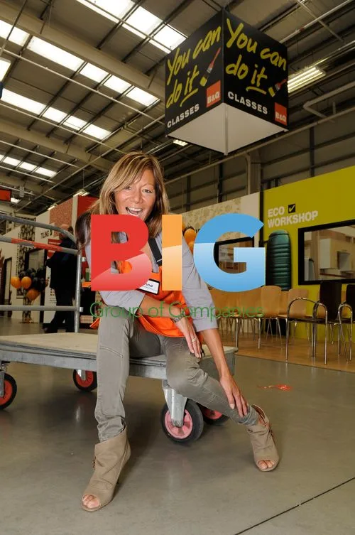 Anna Ryder Richardson at B&Q Launch