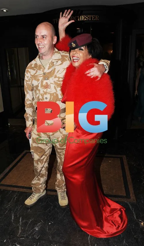 Dame Shirley Bassey at Fashion For the Brave
