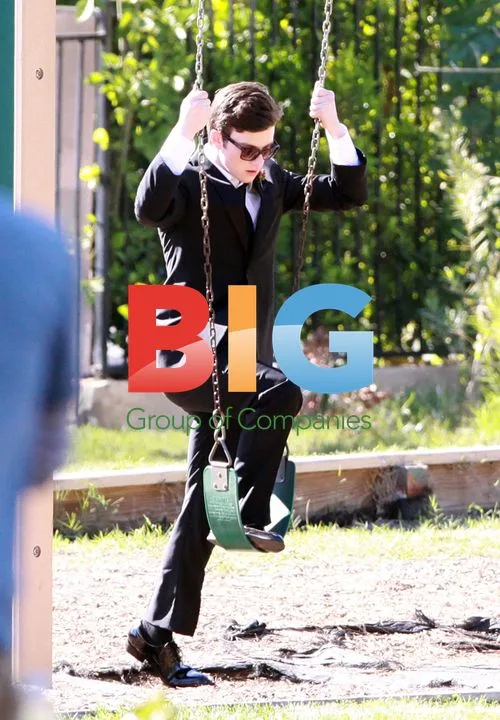Chris Colfer on a break from 'Glee'