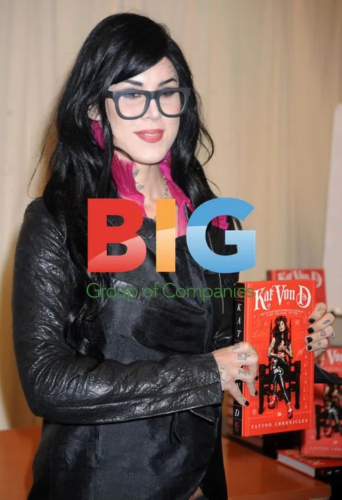 Kat Von D Promotes 'Tattoo Chronicles' Book