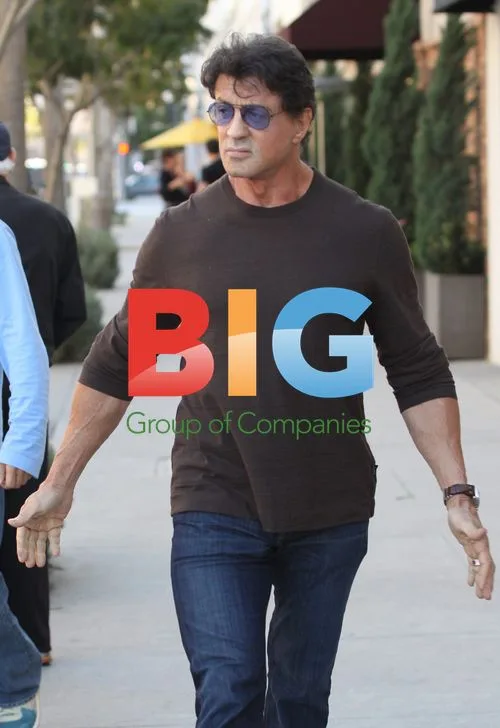Sylvester Stallone Taking a Walk in LA