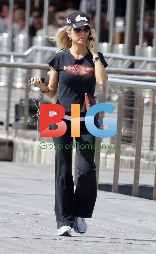 Danielle Spencer Out in Sydney
