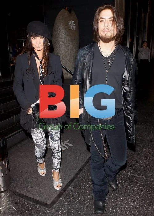 Dave Navarro and Bai Ling Dine at Katsuya