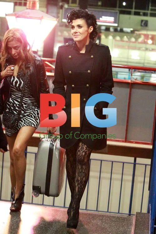 Kym Marsh and Shobna Gulati leave London studio
