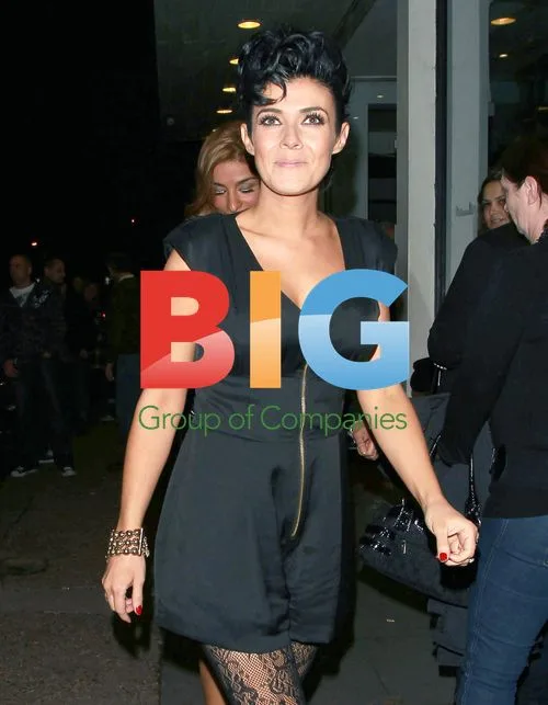 Kym Marsh and Shobna Gulati Leaving Studio