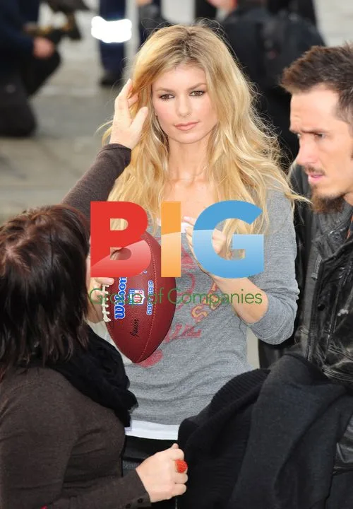 Marissa Miller in Trafalgar Square