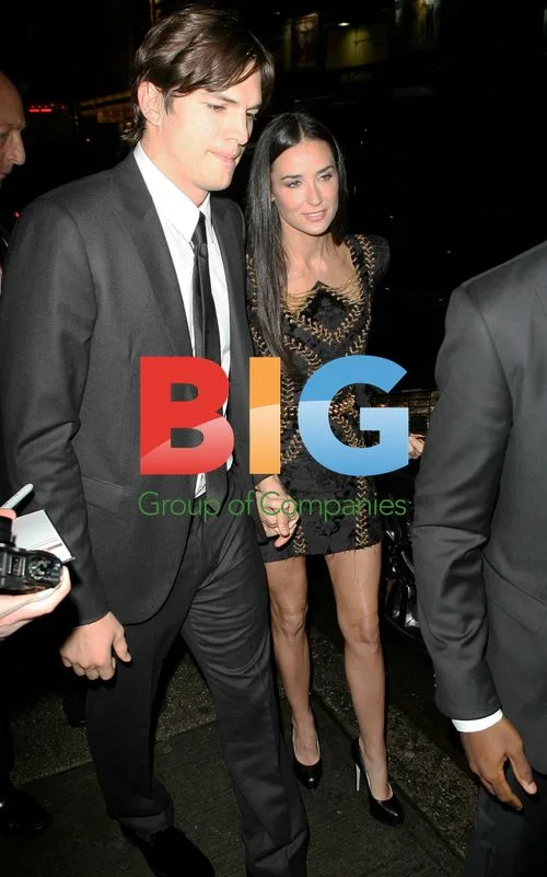 Ashton Kutcher and Demi Moore at GQ Gentleman's Ball