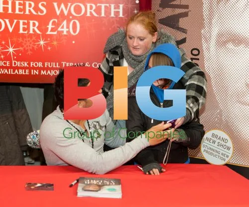 Peter Andre Attends Record Signing in Hull