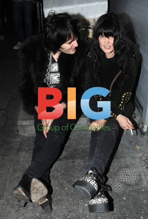Noel Fielding and Alison Mosshart at Groucho Club