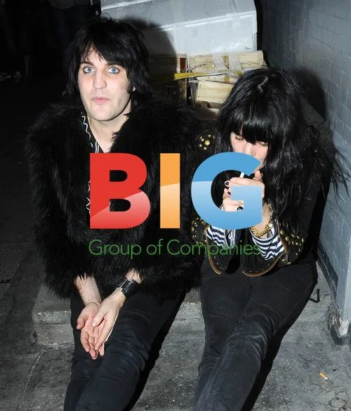 Noel Fielding and Alison Mosshart at Groucho Club