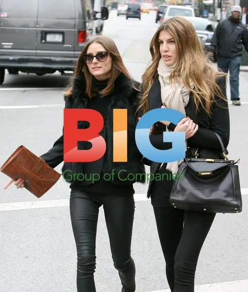 Olivia Palermo hails cab after lunch with friend