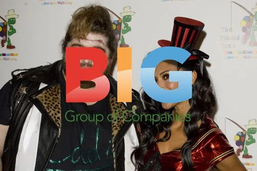 Jorge Garcia and Nicole Scherzinger at Rocky Horror Tribute
