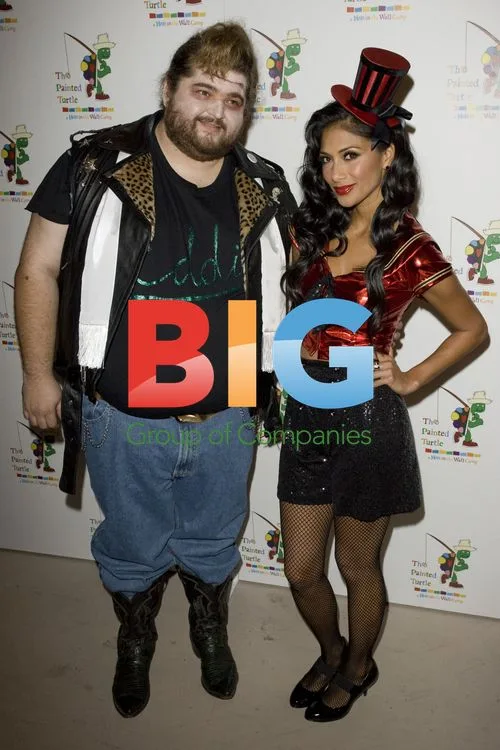 Actor Jorge Garcia and Nicole Scherzinger at Rocky Horror Tribute