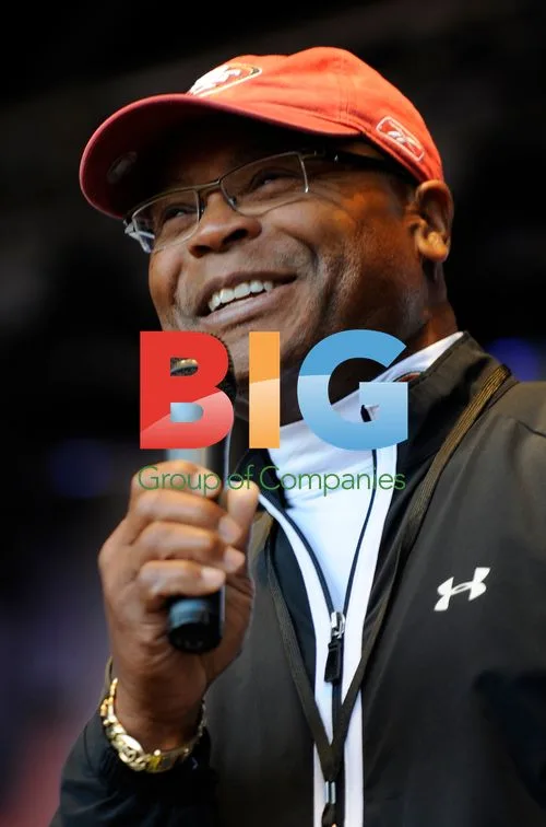 Mike Singletary at 49ers London Fan Rally
