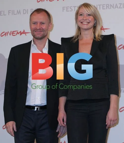 Ulrich Thomsen and Trine Dyrholm at "In A Better World" Photocall