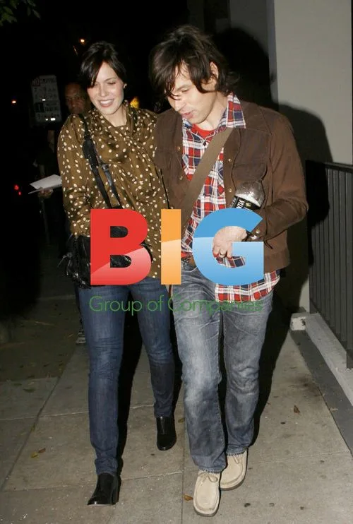 Mandy Moore and Ryan Adams in Hollywood