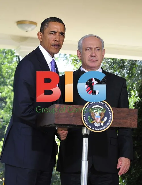 Obama and Netanyahu Shake Hands