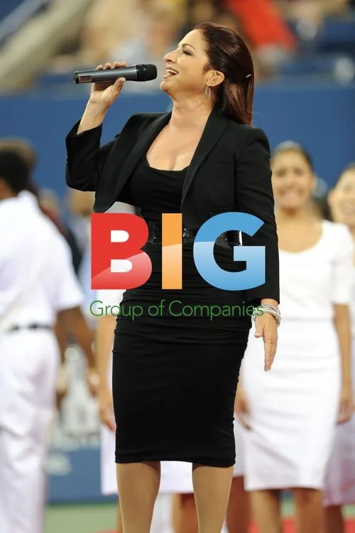 Gloria Estefan at US Open Tennis