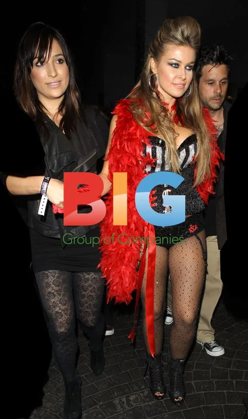 Carmen Electra Leaving The Viper Room