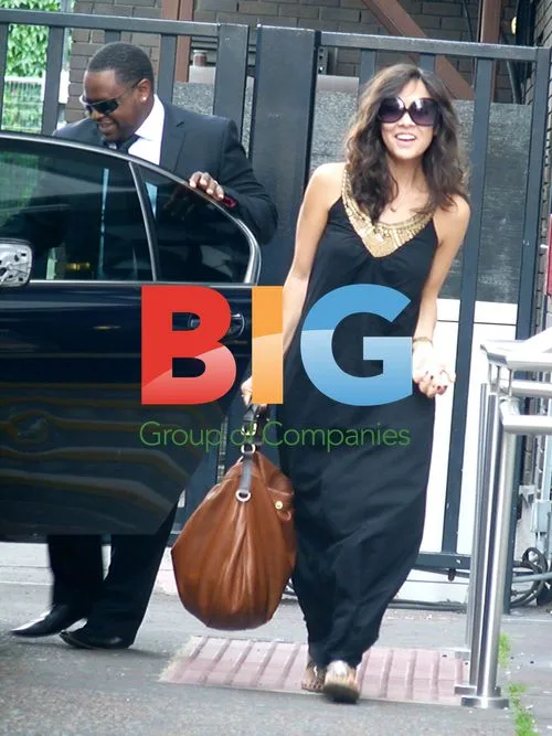Celebs at GMTV Studios, London