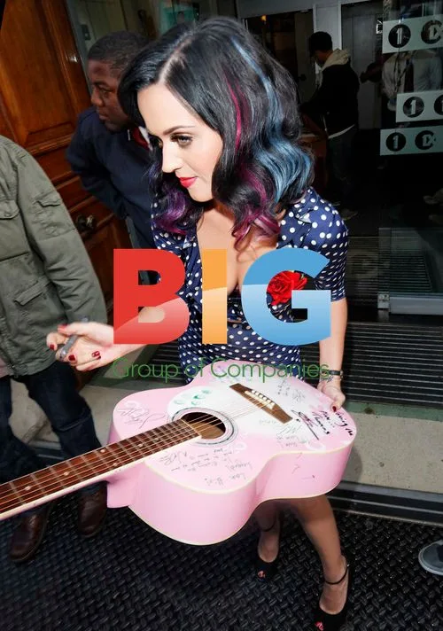 Katy Perry at Radio One Studios