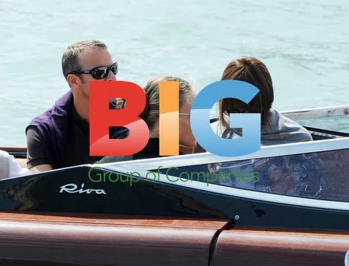 Naomi Campbell and Vladislav Doronin in Venice
