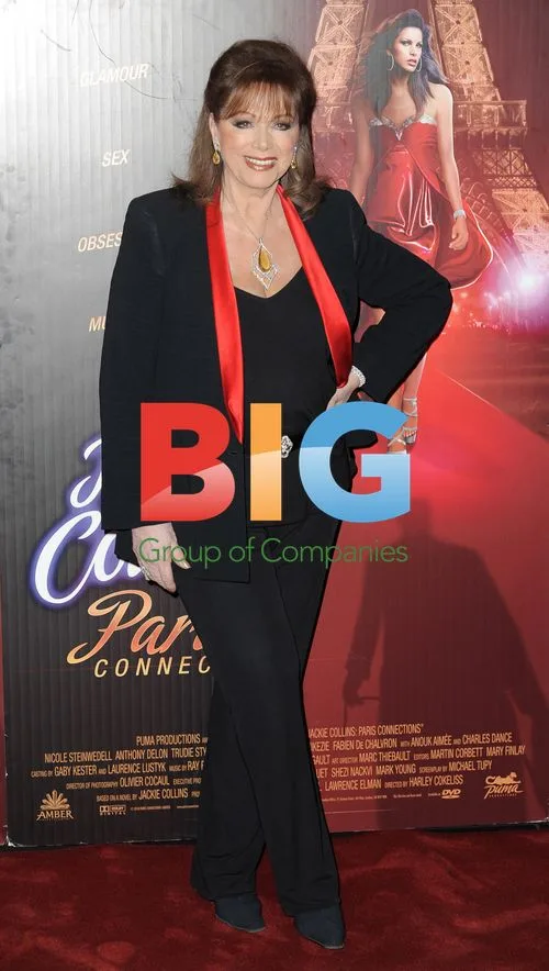 Jackie Collins and Bill Collins at DVD Release